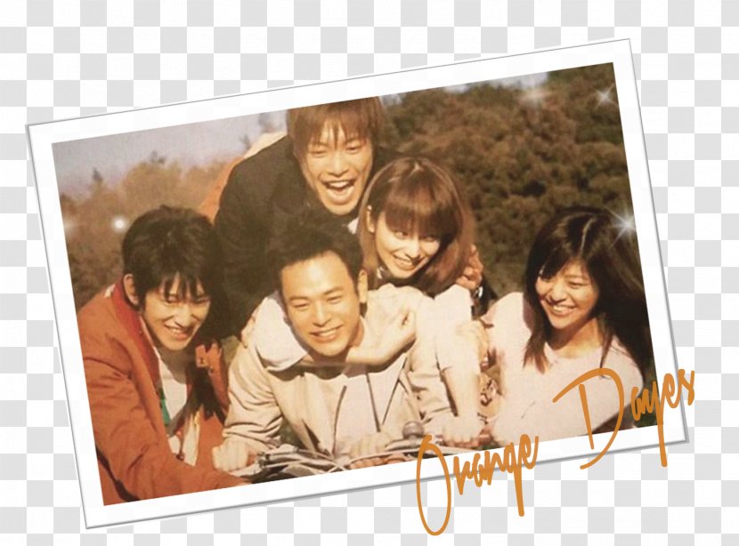 Japanese Television Drama Actor Orange Romance Film - Heart - Poster Transparent PNG