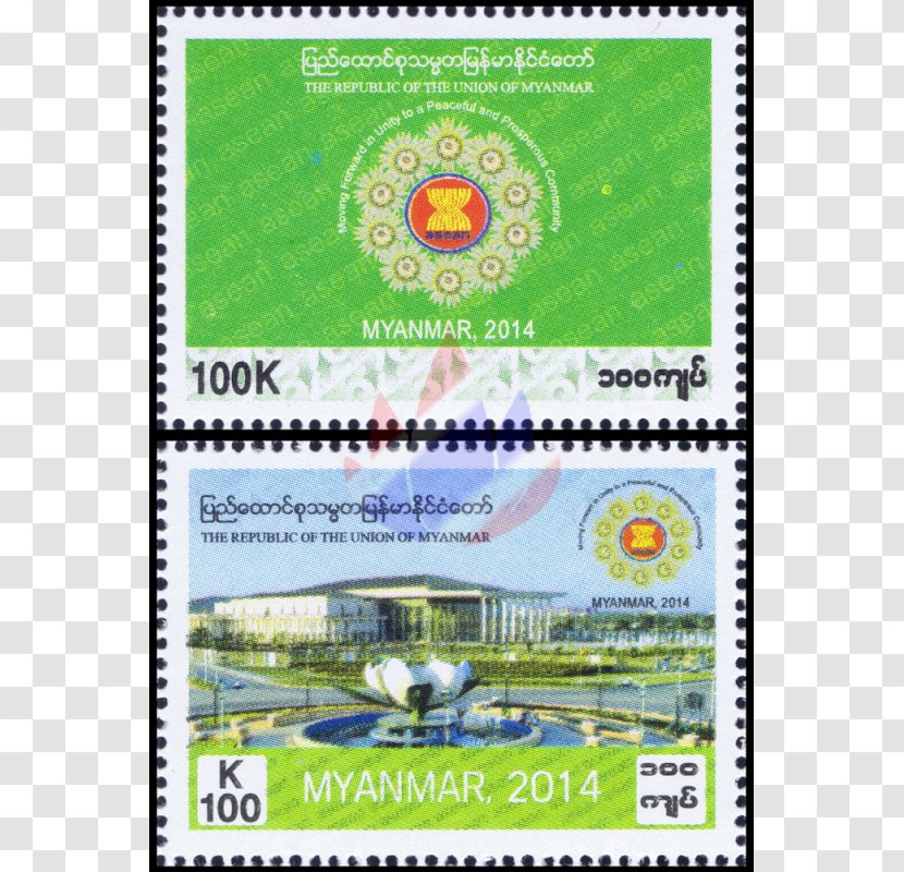 Paper Postage Stamps Mail - Asean Summit Transparent PNG