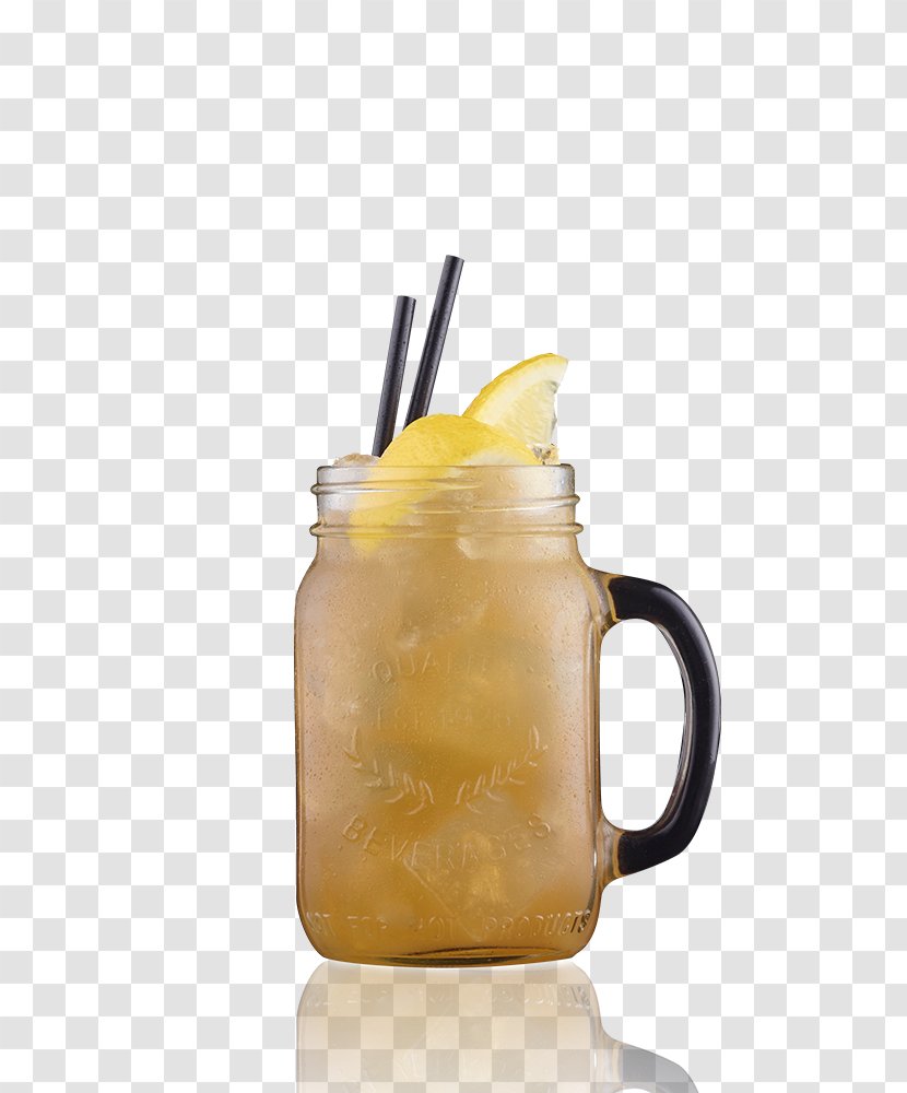 Harvey Wallbanger Cocktail Alcoholic Drink Mason Jar - Drinkware - Iced Tea Transparent PNG