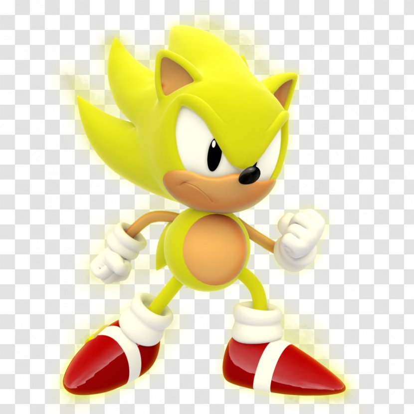 Sonic The Hedgehog 2 Heroes 3 Super - Yellow - Modernyellow Transparent PNG
