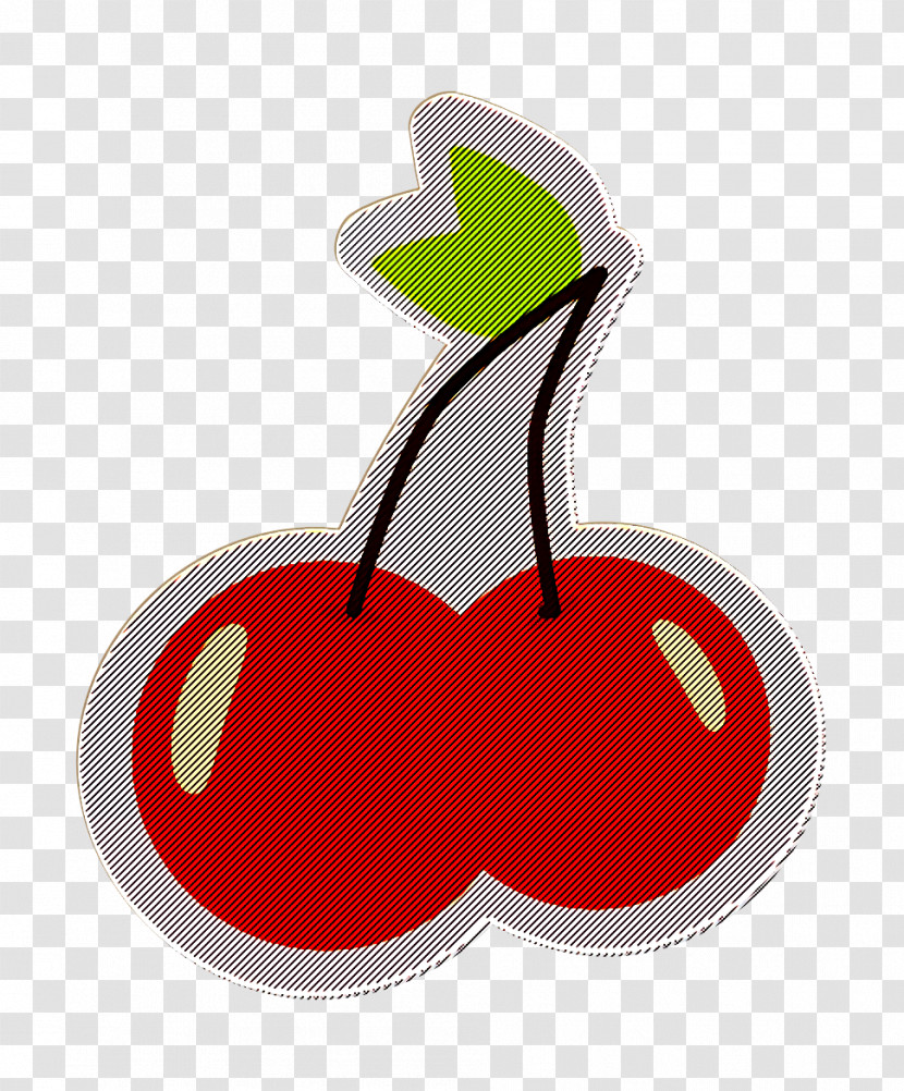 Cherry Icon Food Icon Fresh Icon Transparent PNG