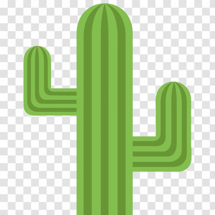 Emoji Means What? Sticker Cactaceae Symbol - Flowering Plant - Cactus Transparent PNG