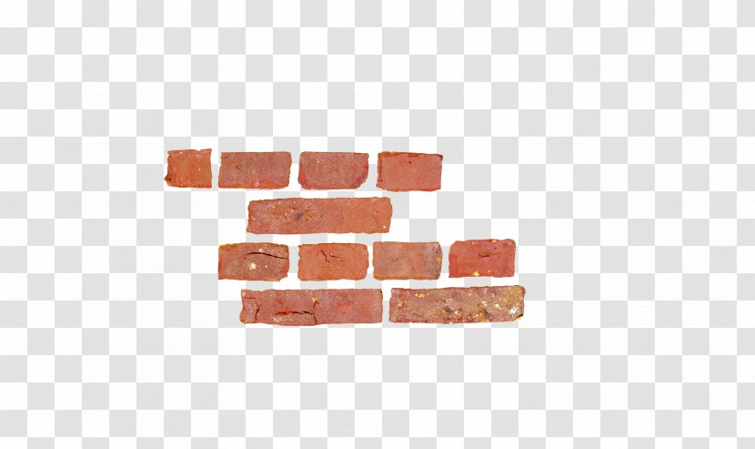Brick Wall Cement - Beautiful Orange Bricks Transparent PNG