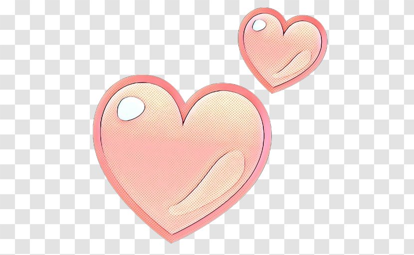 Human Heart Background - Pink M - Peach Body Transparent PNG