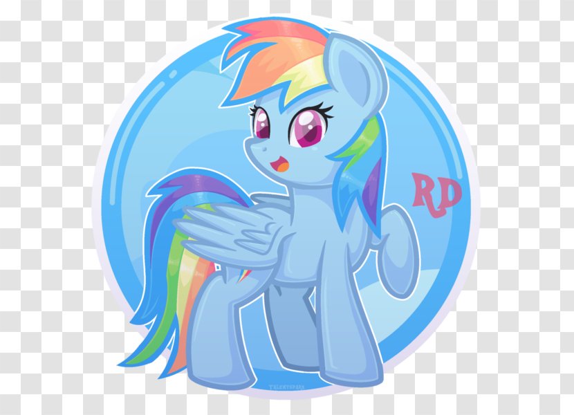 Pony Horse Clip Art Rainbow Dash Illustration - Organism - Little Transparent PNG