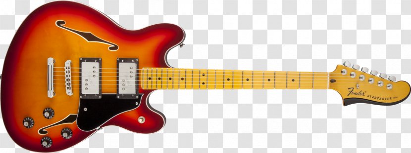 Fender Starcaster Stratocaster Coronado Musical Instruments Corporation Guitar - Tiple Transparent PNG