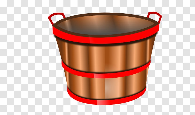 Clip Art The Basket Of Apples Image - Bucket - Empty Vector Transparent PNG