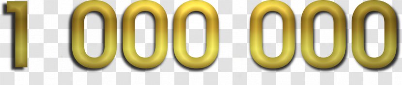 1,000,000 Number - Wikipedia - Wikimedia Commons Transparent PNG