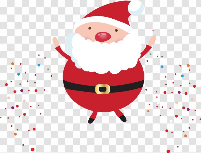 Santa Claus Christmas Card Greeting Transparent PNG