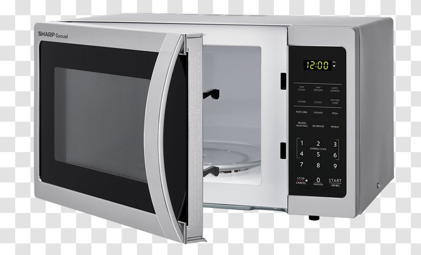 Microwave Ovens Convection Stainless Steel Oven - Cubic Foot Transparent PNG