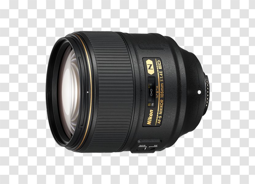 Nikon AF-S DX Nikkor 35mm F/1.8G VR 105mm F/2.8G IF-ED Camera Lens Photography - Fullframe Digital Slr - Aperture Effect Transparent PNG