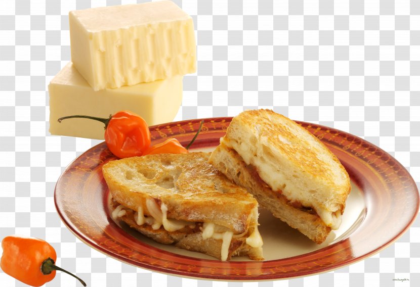 Toast Butterbrot Cheese Sandwich Gouda Hamburger - Delicious Grilled Transparent PNG