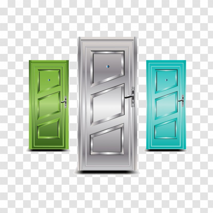 Door Computer File - Gate - Colored Transparent PNG