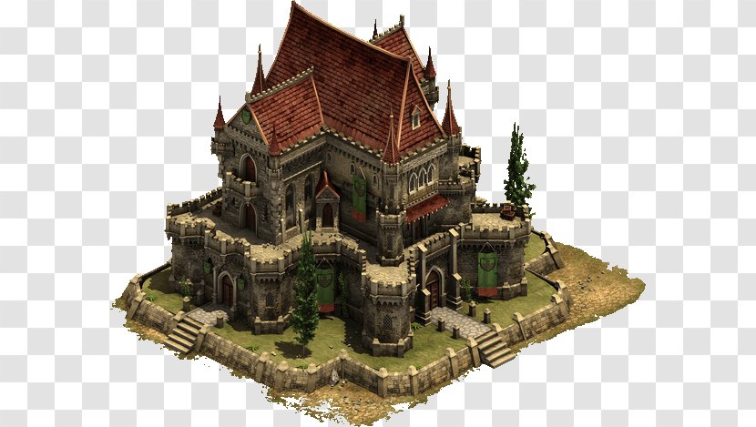 Forge Of Empires High Middle Ages Late Early - Dark - Harry-potter Castle Transparent PNG