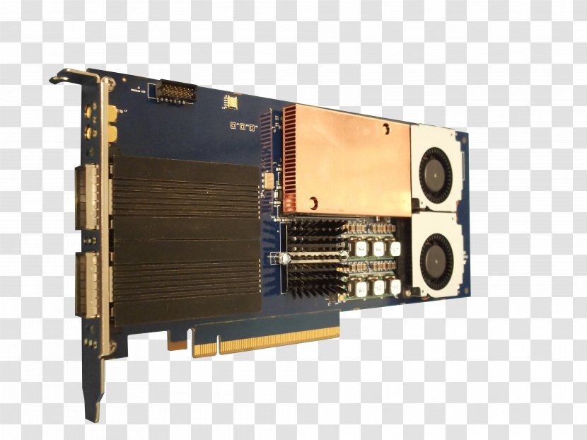 Graphics Cards & Video Adapters 100 Gigabit Ethernet Network - Computer - Compressed Transparent PNG