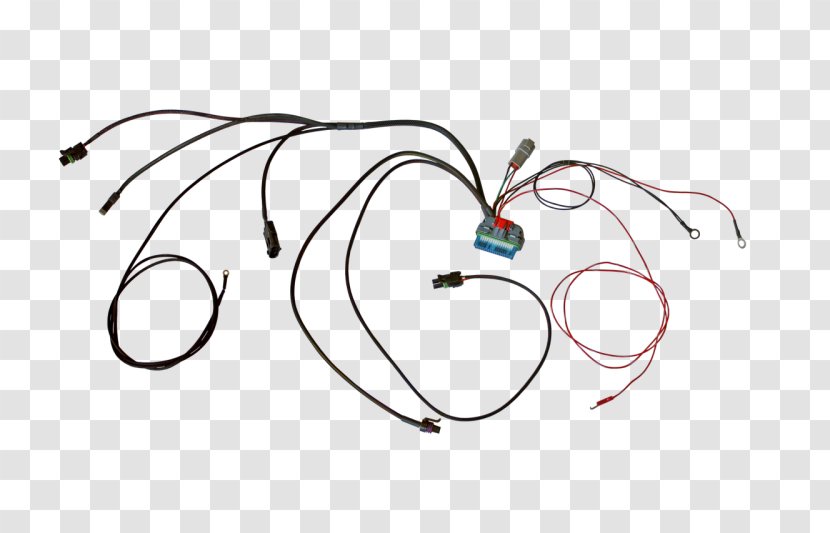 Car Cable Harness Electrical Wires & Wiring Diagram - Heart Transparent PNG