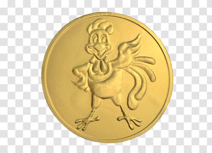Gold Coin Animal - Currency - Medali Transparent PNG