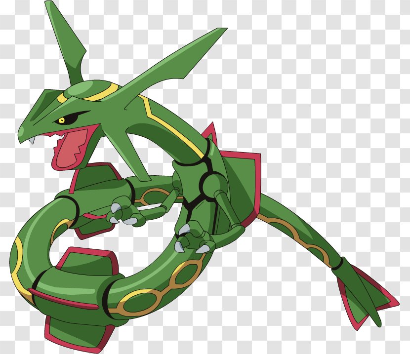 Pokémon Omega Ruby And Alpha Sapphire GO Rayquaza - Fictional Character - Pokemon Go Transparent PNG