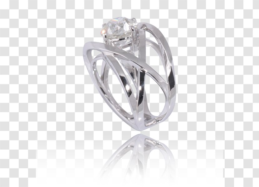 Wedding Ring Silver Jewellery - Body Transparent PNG