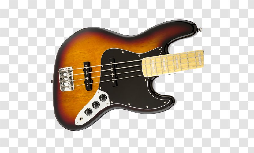 Fender Jazz Bass V Jaguar Sunburst Squier - Tree - Guitar Transparent PNG