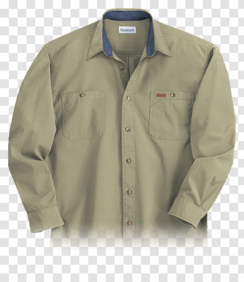 Long-sleeved T-shirt Khaki - Sleeve Transparent PNG