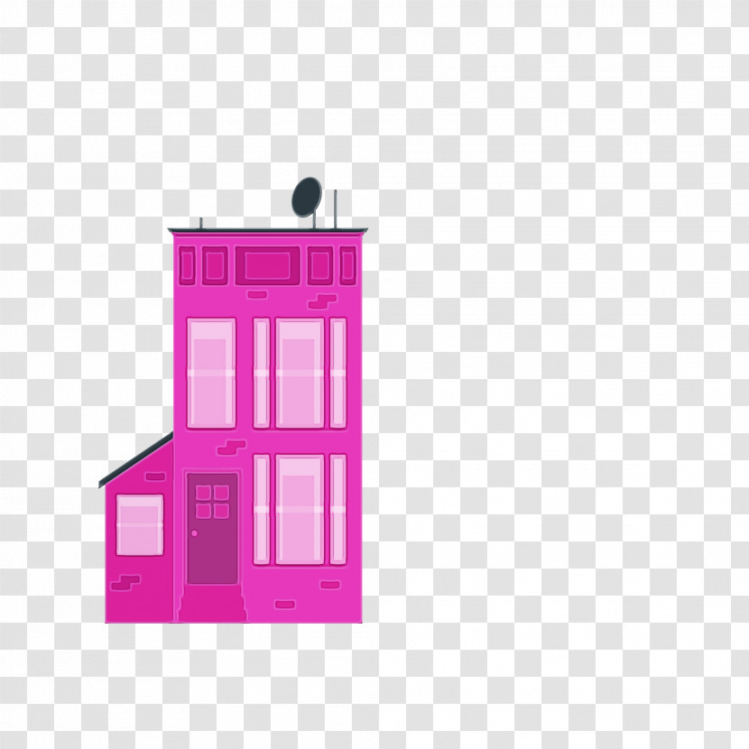 Façade Rectangle Building Icon Meter Transparent PNG