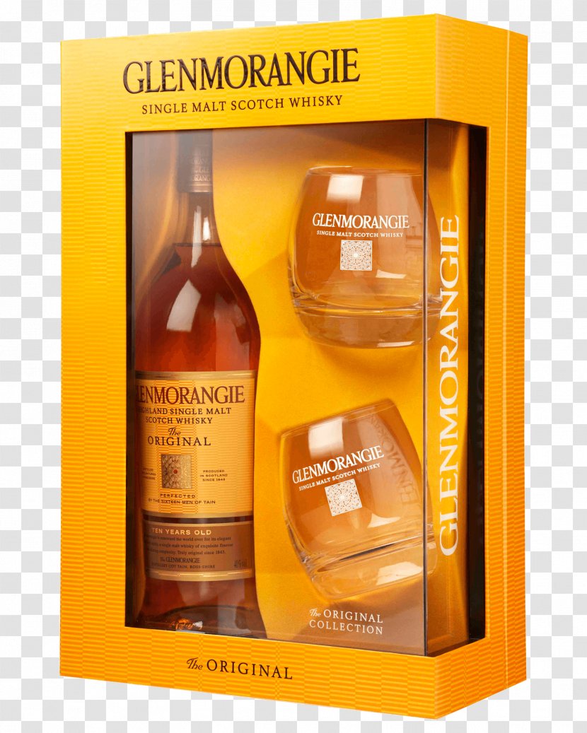 Glenmorangie Single Malt Whisky Scotch Whiskey - Glass Bottle - Gift Transparent PNG