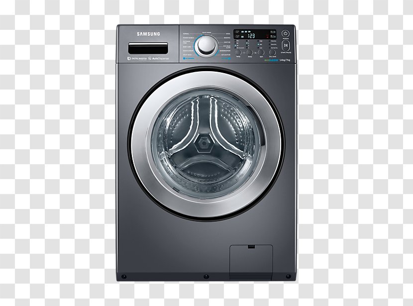 Washing Machines Samsung Group Clothes Dryer Combo Washer Electronics - Machine Appliances Transparent PNG