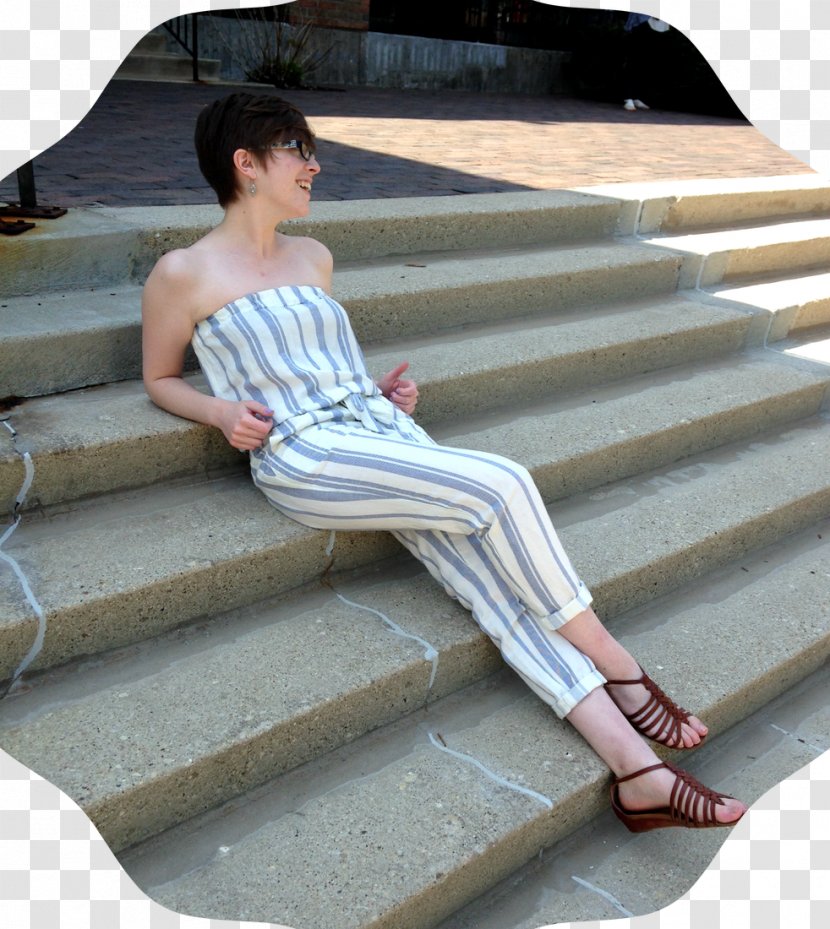 Jumpsuit Floor Shoe Loft Strapless Dress - Watercolor - White Mesh Transparent PNG