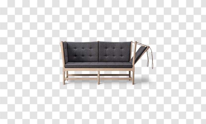 Fredericia Couch Danish Design Furniture Oak - Armrest Transparent PNG