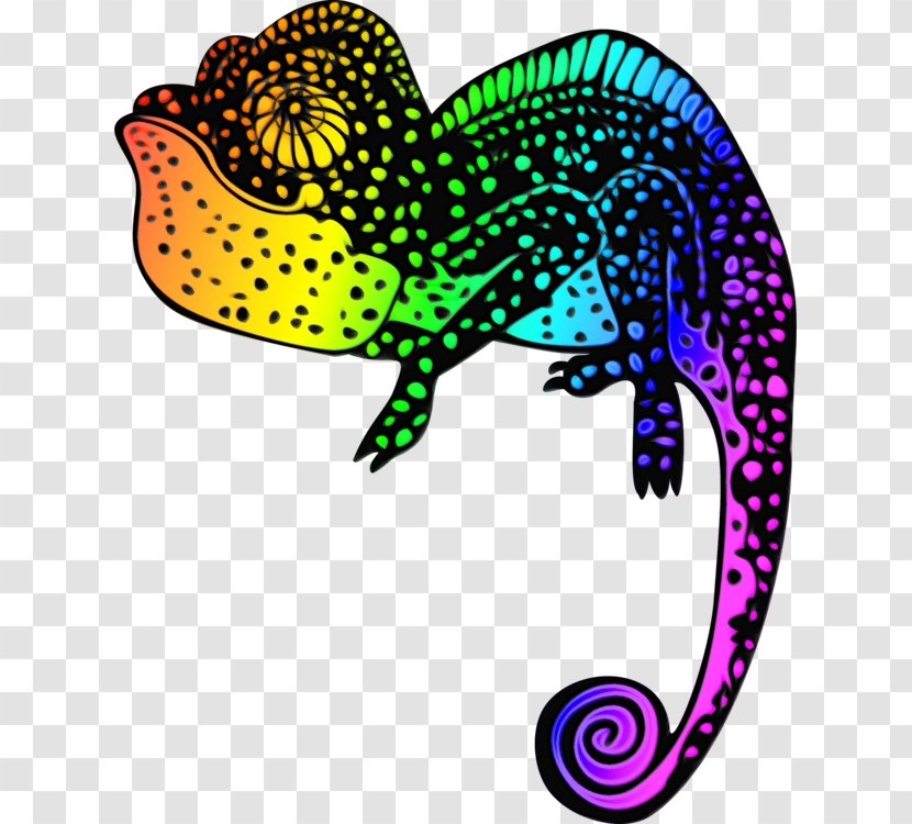 Lizard Clip Art Chameleon Reptile Animal Figure - Tail Iguania Transparent PNG