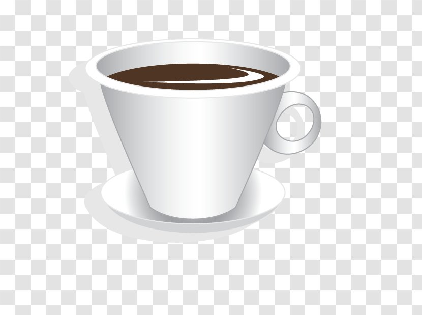 Coffee Cup Latte Cafe Ceramic - Mug Transparent PNG