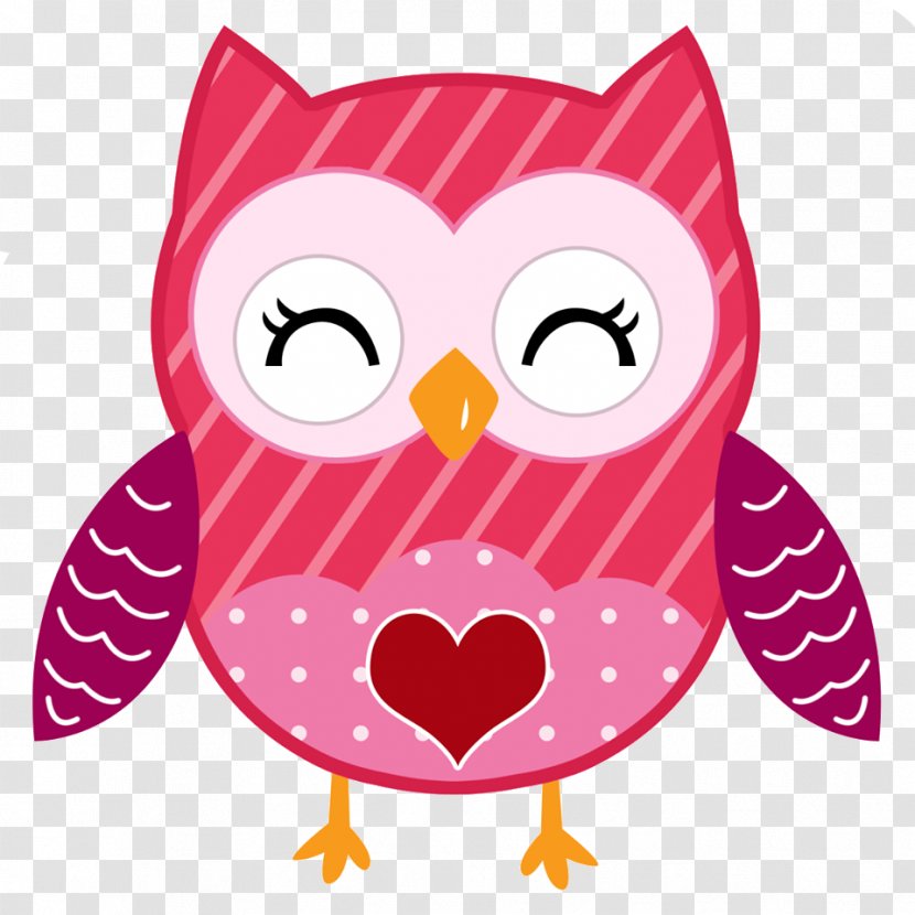 Valentine's Day Owl Clip Art - If I Know What Love Is It Because Of You Transparent PNG