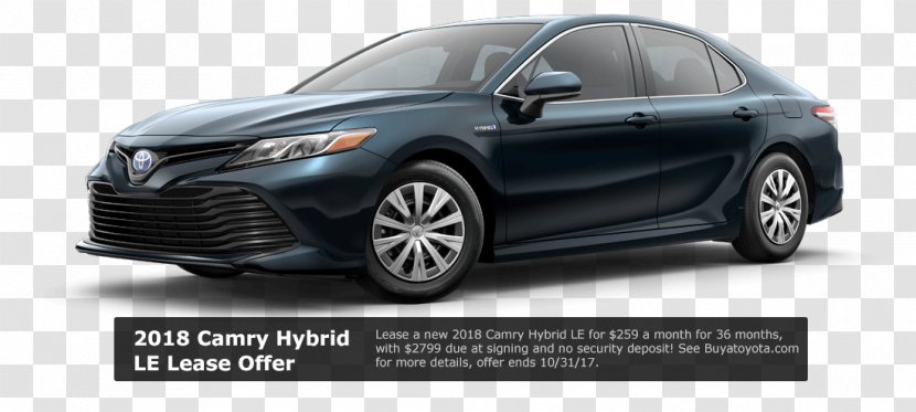 2018 Toyota Camry Hybrid LE Sedan L Car XSE - Le - Todays Offers Transparent PNG