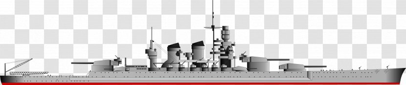 Littorio-class Battleship Italian Littorio Regia Marina Vittorio Veneto - Littorioclass - Industrial Design Transparent PNG