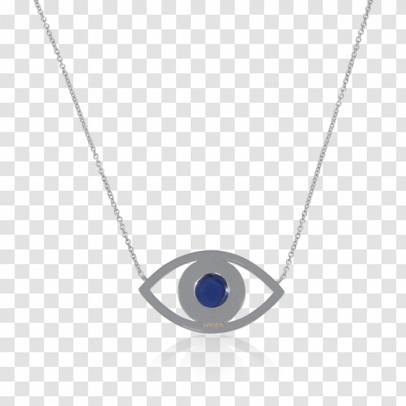 Charms & Pendants Necklace - Sapphire Transparent PNG