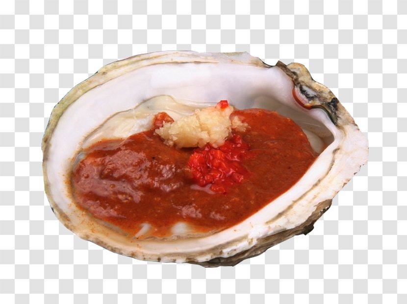 Barbecue Sauce Oyster Poster - Recipe - Pepper Baked Oysters Picture Material Transparent PNG