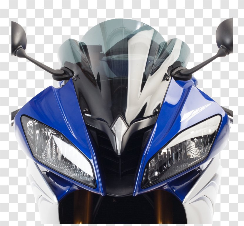Headlamp Yamaha YZF-R1 Motor Company Motorcycle Accessories Car - Glass Transparent PNG