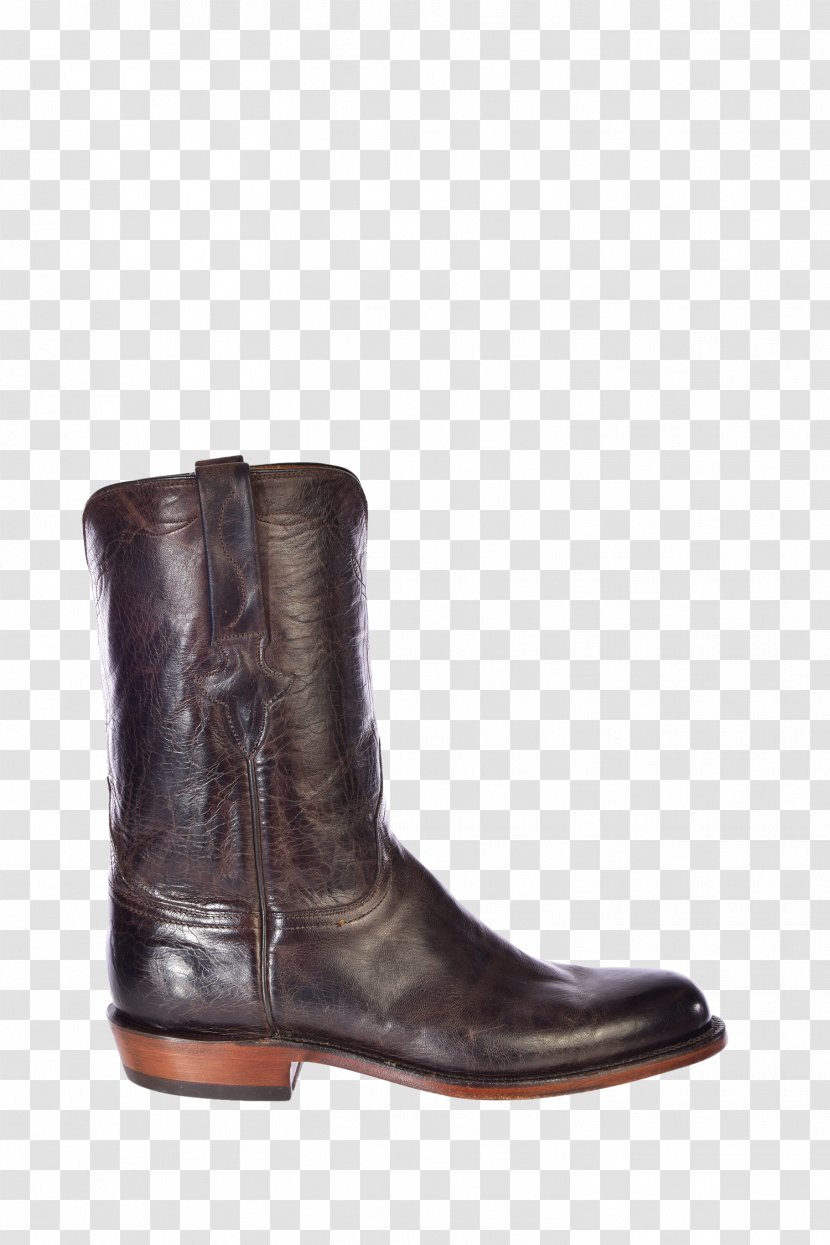 Cowboy Boot Riding Leather Shoe - Work Boots Transparent PNG