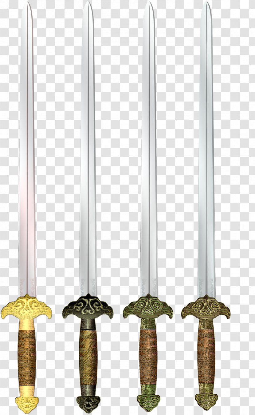 Sword Computer File - Weapon - Double-edged Transparent PNG