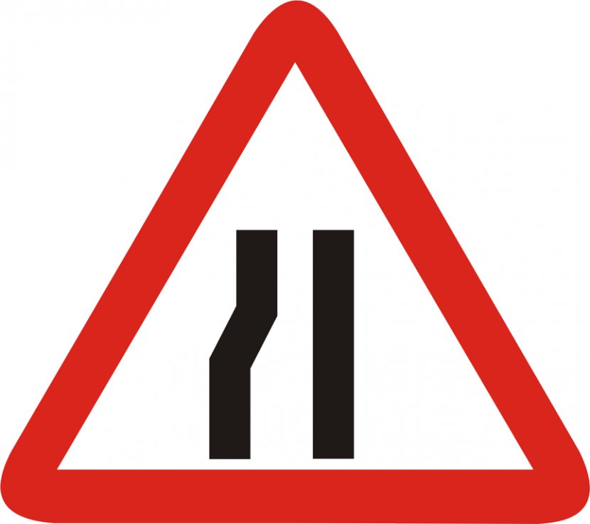 Traffic Sign Warning Road - Driving - Material. Transparent PNG