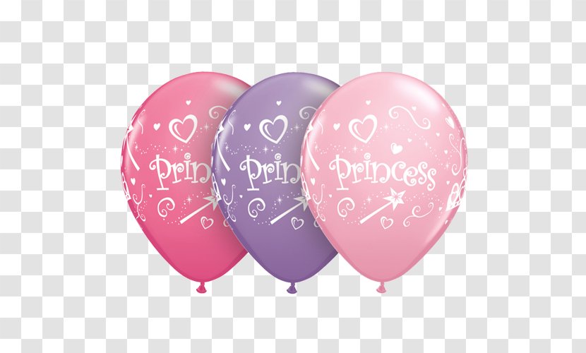 Gas Balloon Princess Children's Party - Bag - Double Eleven Transparent PNG