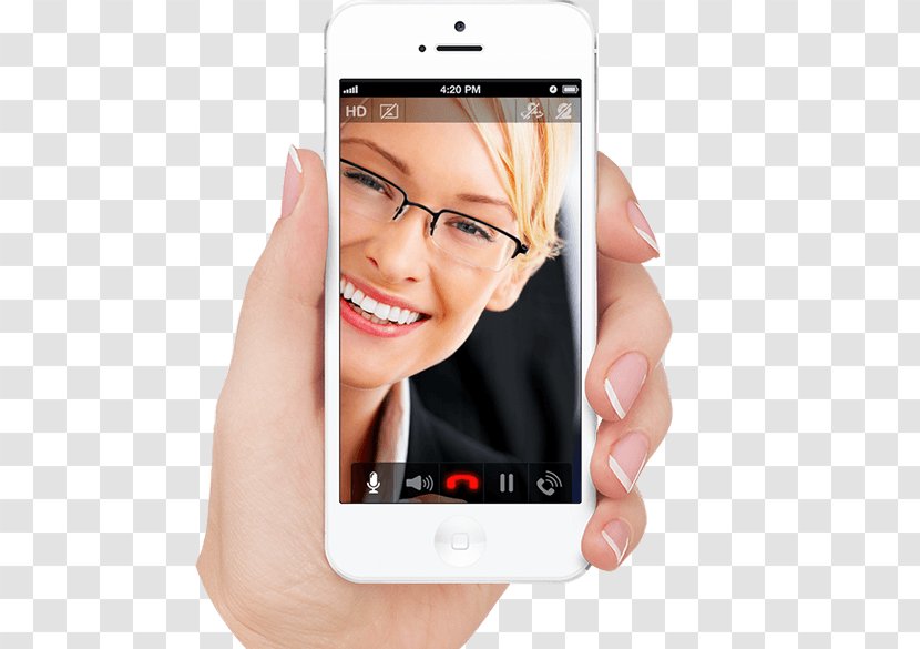 Intercom Smartphone Video Door-phone IPhone - Glasses Transparent PNG