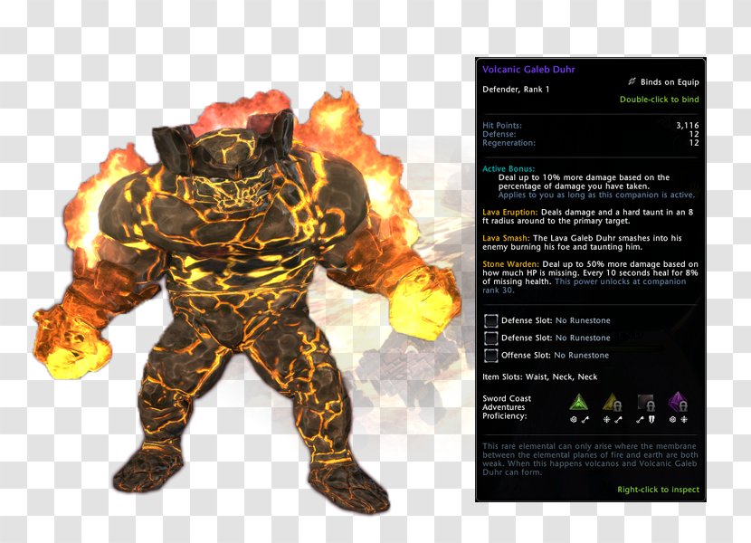 Neverwinter Natural Satellite Elemental Black Dog Information - Bear Roar Transparent PNG