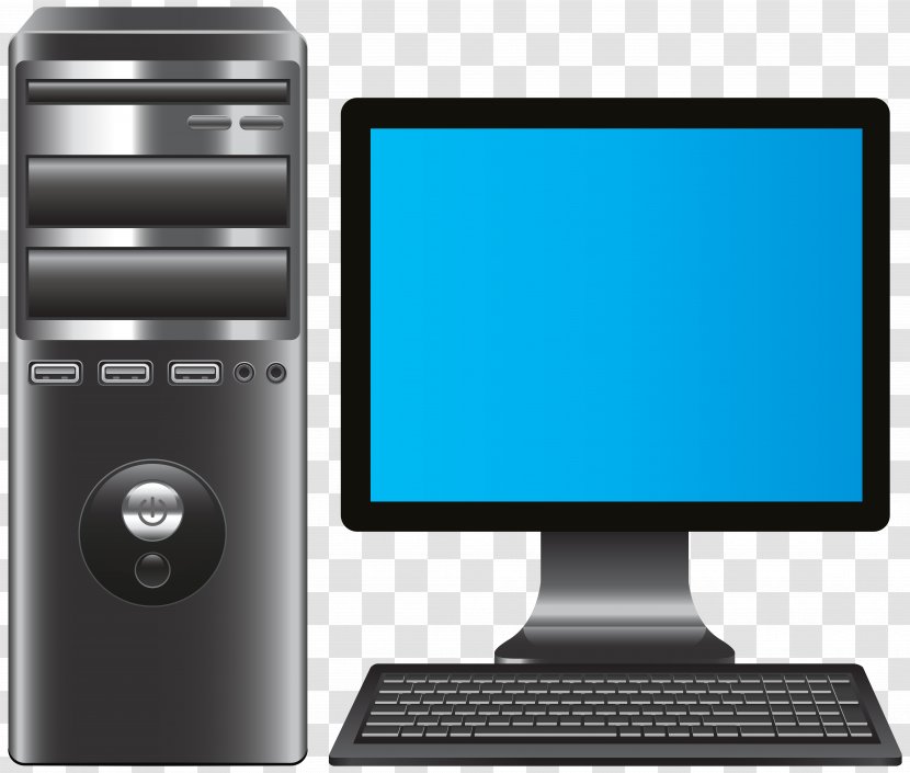 Laptop Desktop Computers Personal Computer Clip Art Pc Transparent Png