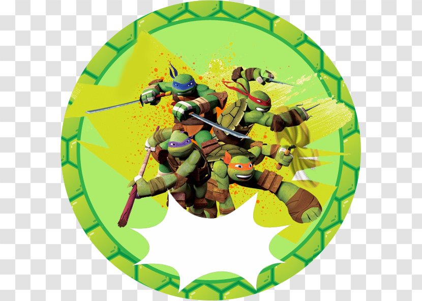 Teenage Mutant Ninja Turtles Label - Out Of The Shadows - Cupcake Frame Transparent PNG