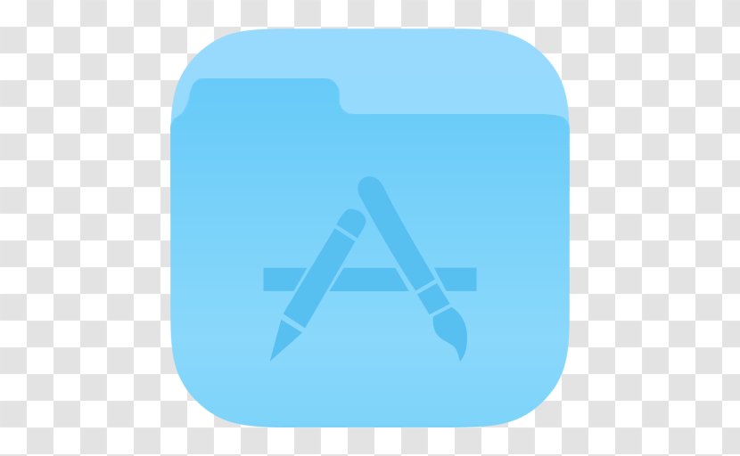 Blue Turquoise Angle Sky Aqua - Download E Upload - Folder Apps Transparent PNG