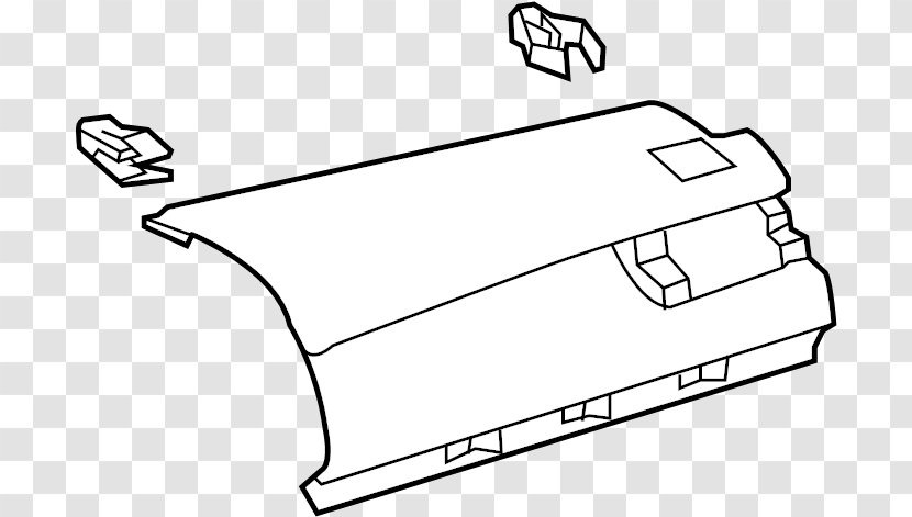 Car Drawing White - Black And - Panels Moldings Transparent PNG