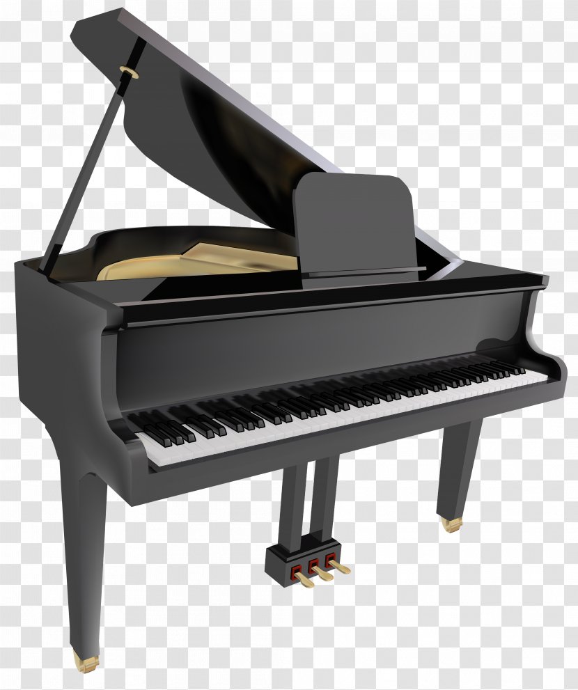 Piano Cartoon - Player - Sustain Pedal Pianist Transparent PNG