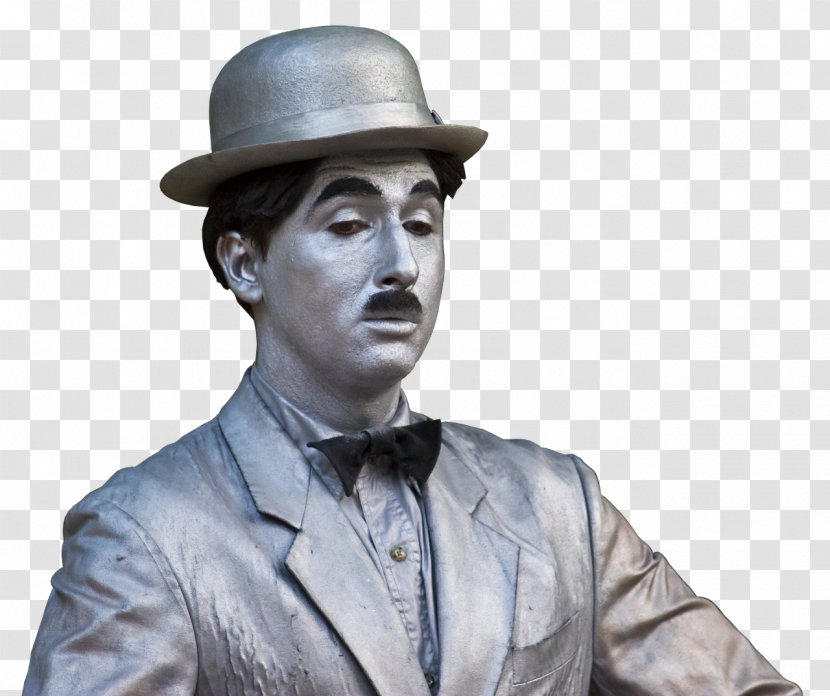 Statue Of Charlie Chaplin, London The Tramp Vagabond Comedian - Owarai Tarento - Chaplin Transparent PNG